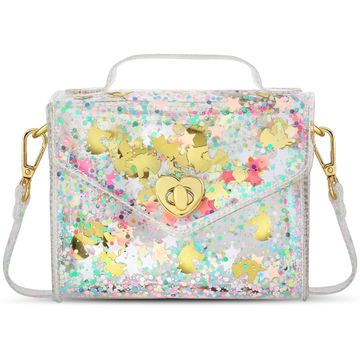 UNICORN IRIDESCENT SPARKLE GUSSIE PURSE - CARRYING KIND - Persnickety Shop