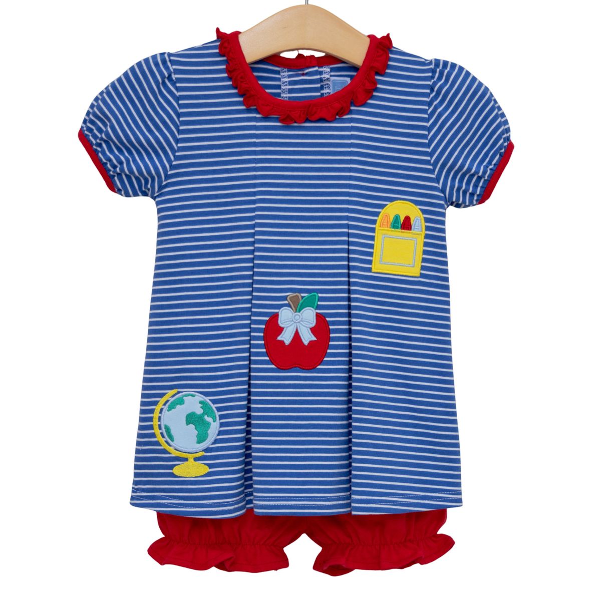 PREORDER: Trotter Street Kids School Trio Bloomer Set