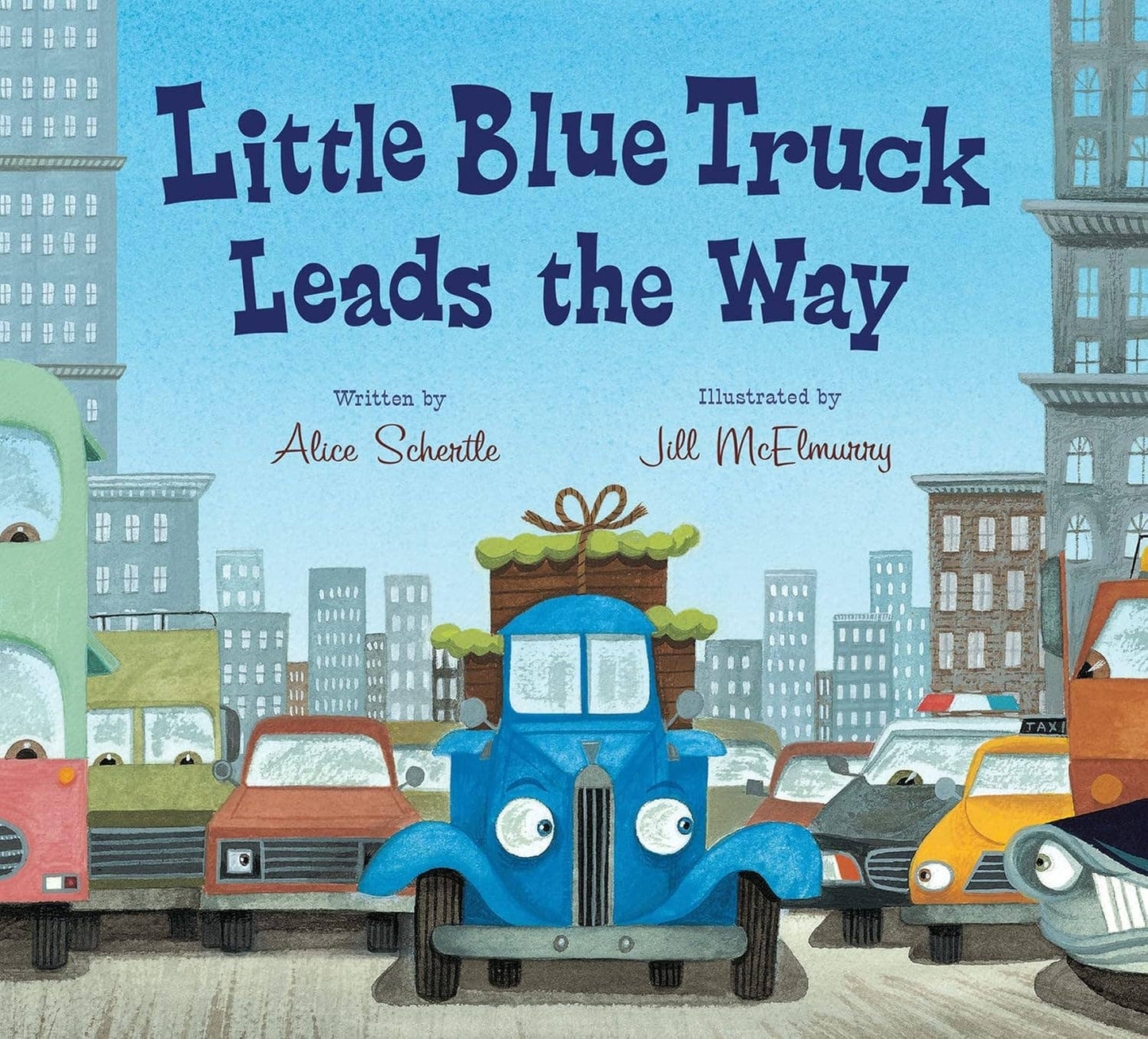Little Blue Truck Leads the Way Board Book: Alice Schertle - Persnickety Shop