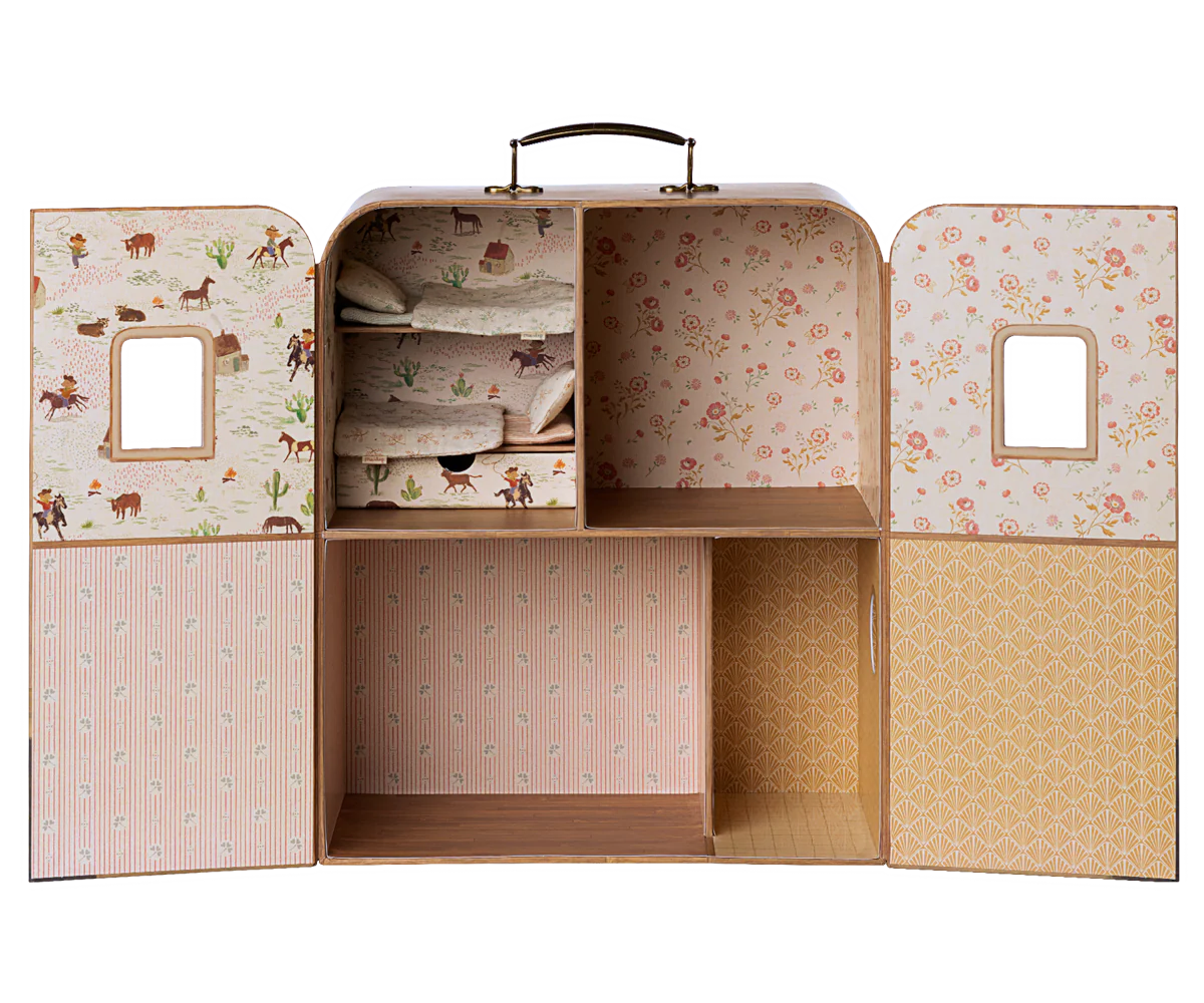 Maileg SuitCasa, Little Sister And Brother Mouse - Persnickety Shop