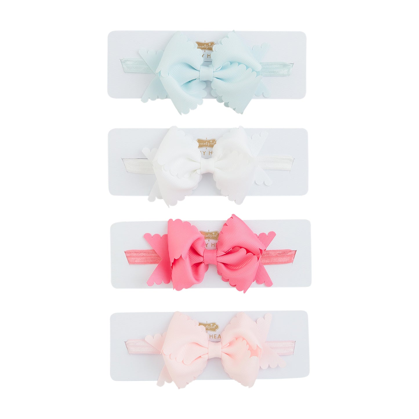 Scallop Bow Headbands - Persnickety Shop