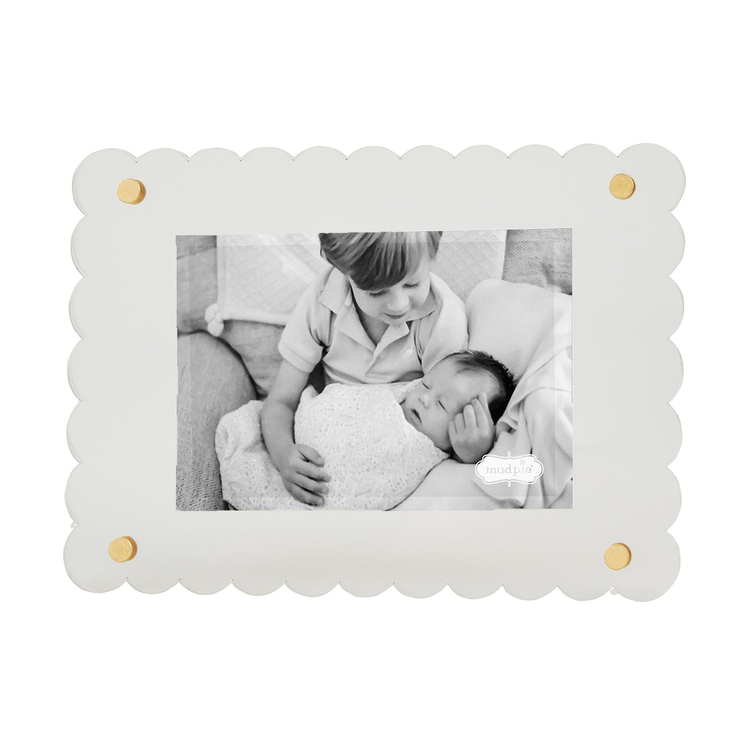 Clear Scallop Acrylic Frame - Persnickety Shop