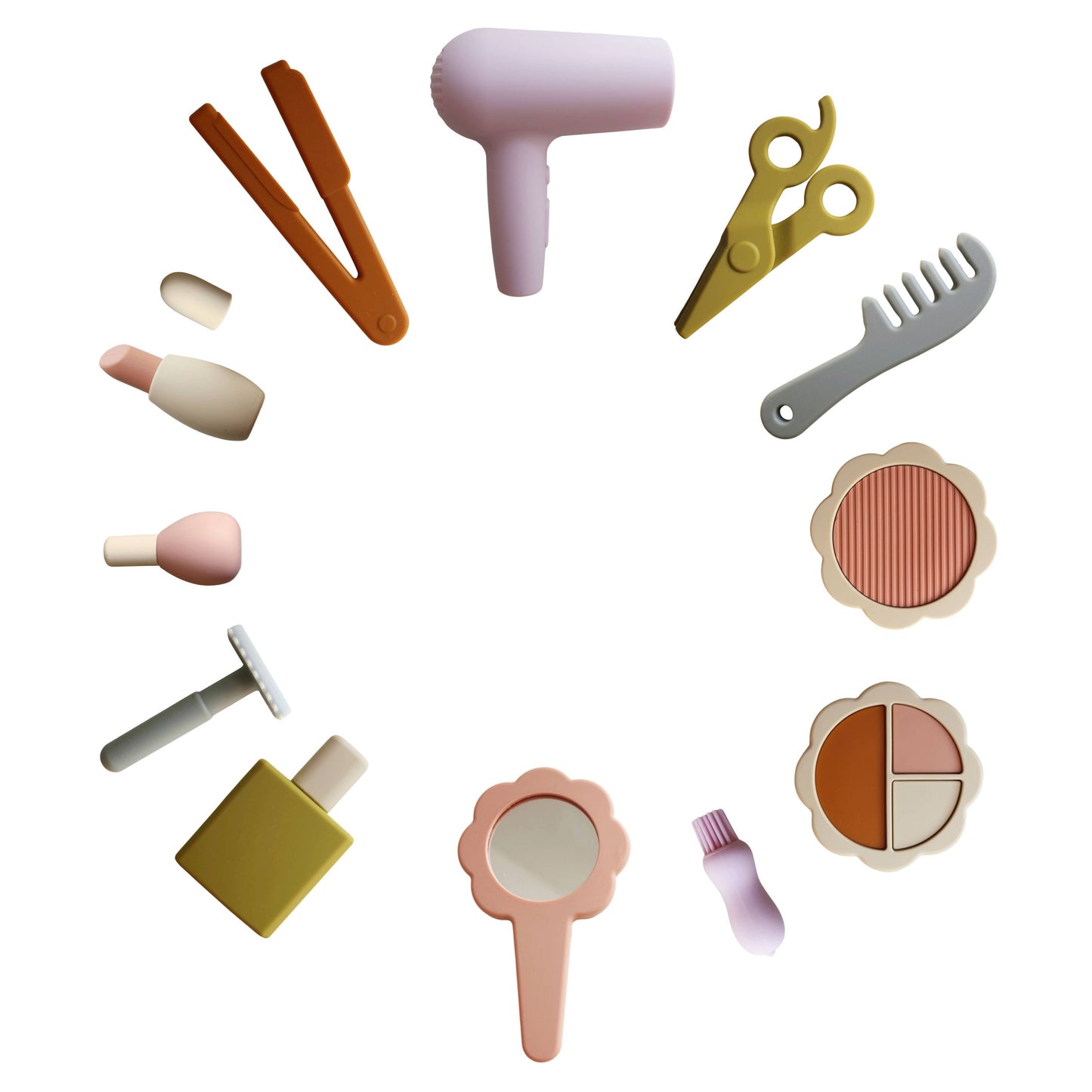 Silicone Hair and Makeup Play Set - Persnickety Shop