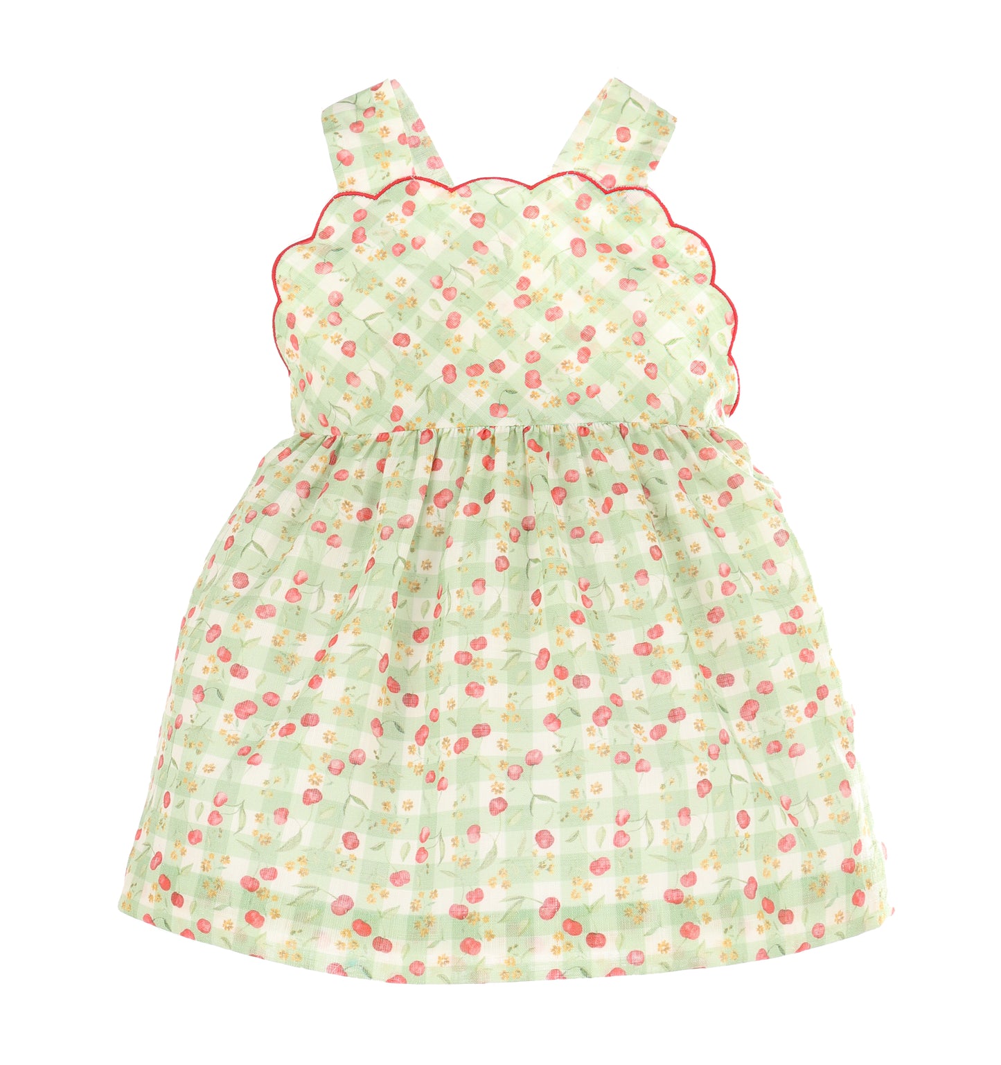 Sophie & Lucas Cheeky Cherries, Dress, Print - Persnickety Shop