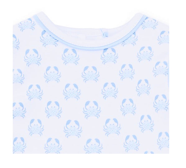 MAGNOLIA BABY Little Crawlers Print Bubble - Light Blue - Persnickety Shop