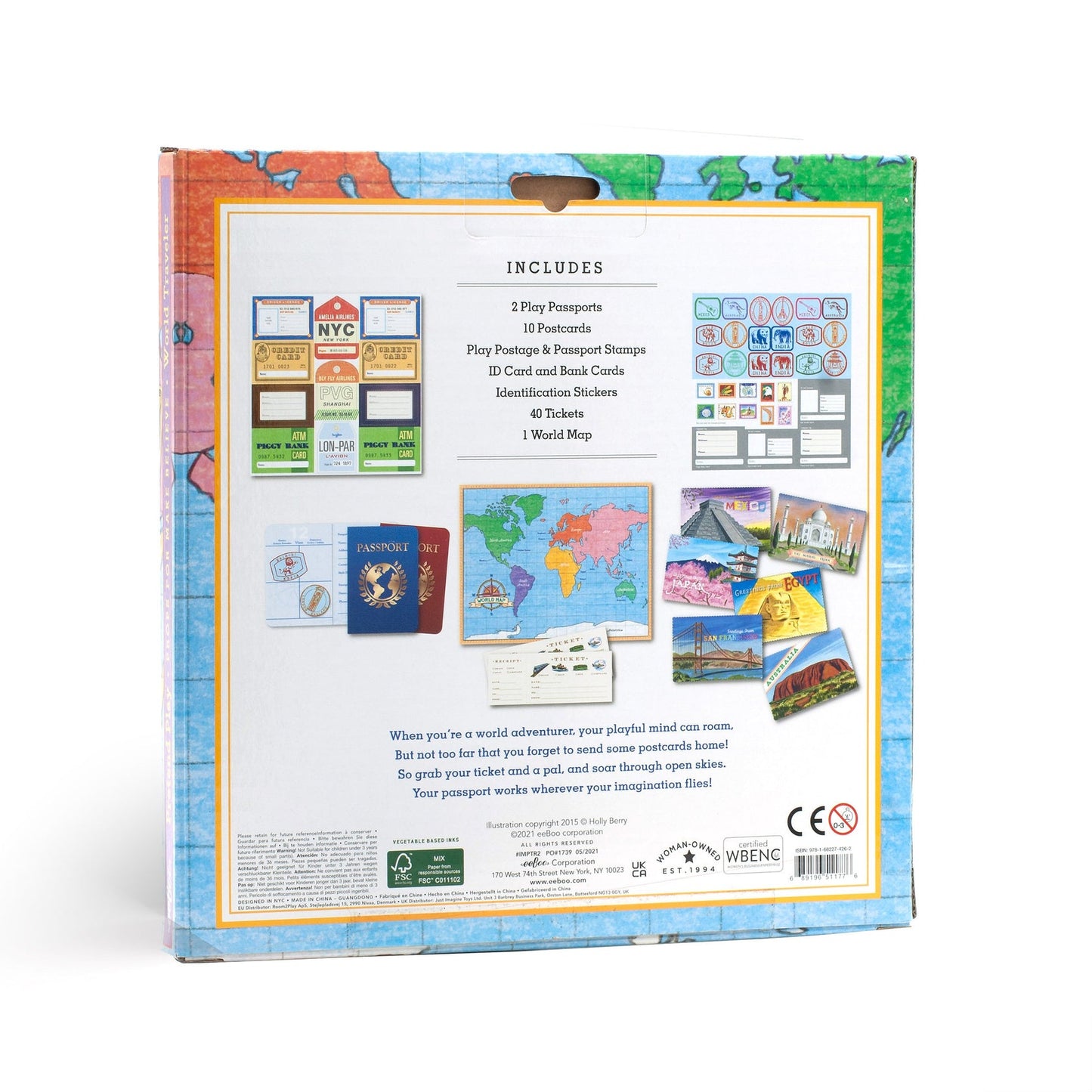 Eeboo World Traveler Pretend Play - Persnickety Shop