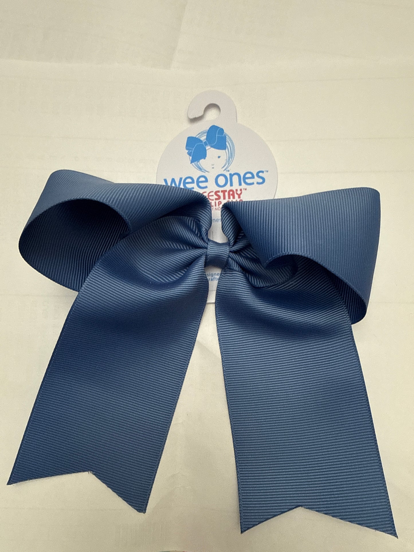 Wee Ones KING Grosgrain Bow with Long Front Tails