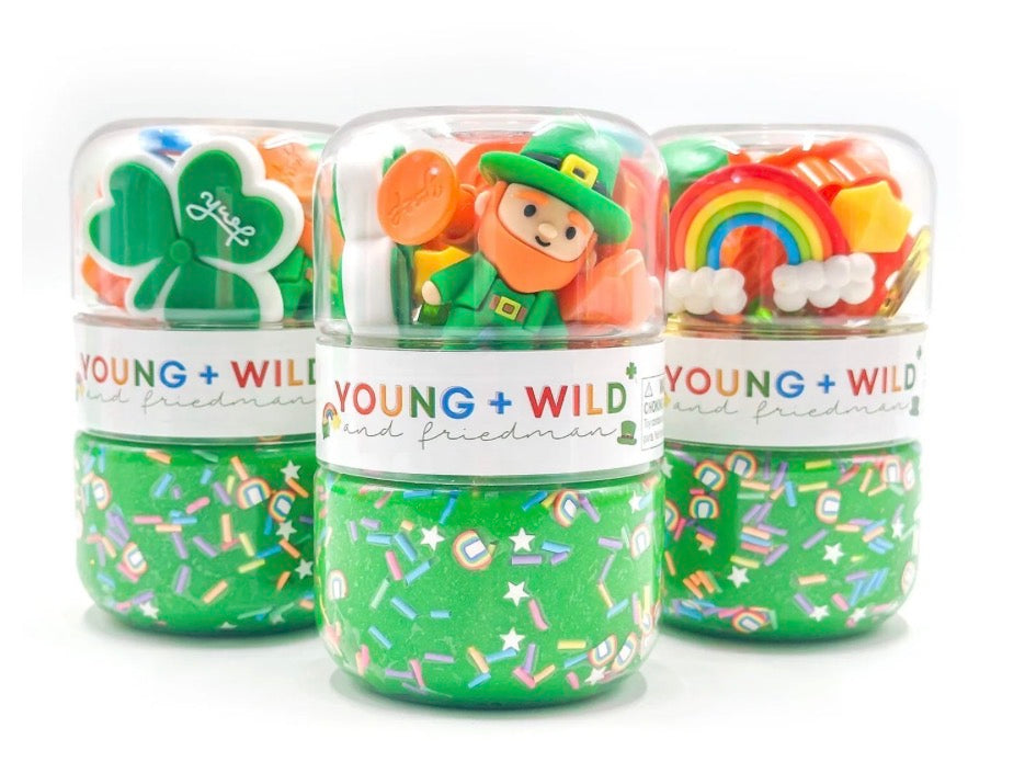Grab & Go Dough Jar - Lucky Leprechaun