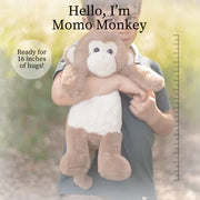 Beverly Hills Teddy Bear World's Softest Plush - Large Lushee - MoMo Monkey Lushee 16 inches - Persnickety Shop
