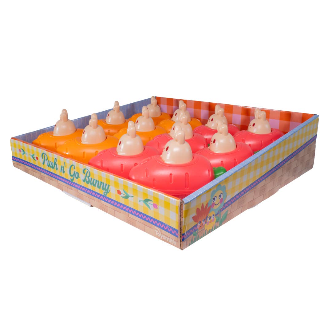 Push n' Go Bunny, Spring, Easter - Persnickety Shop