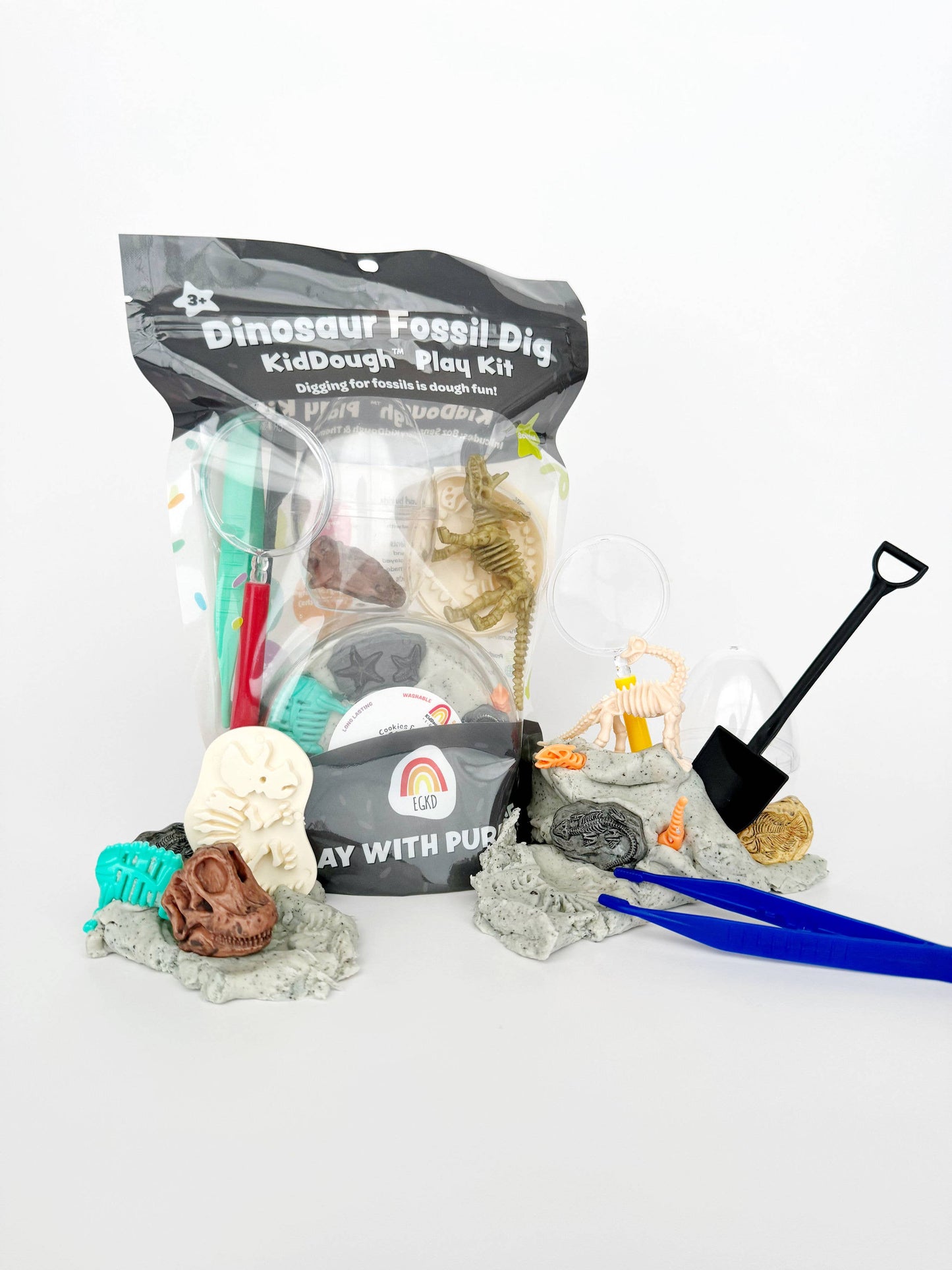 Dinosaur Fossil Dig KidDough Play Kit - Persnickety Shop