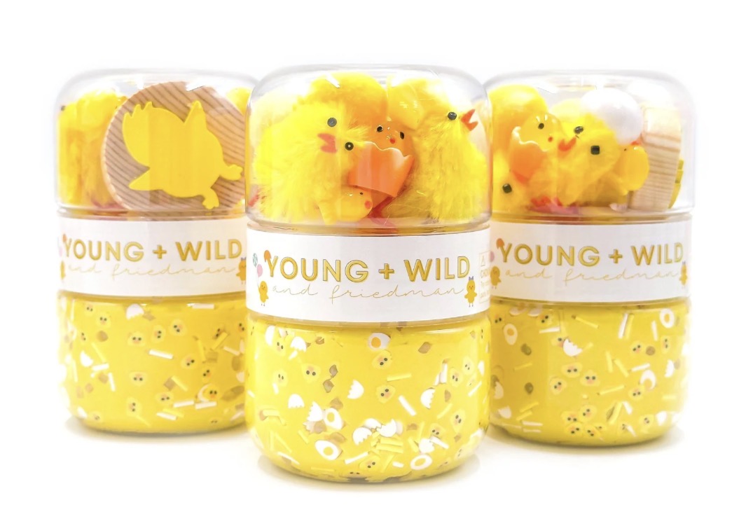 Fuzzy Chick Grab & Go Dough Jar - Persnickety Shop