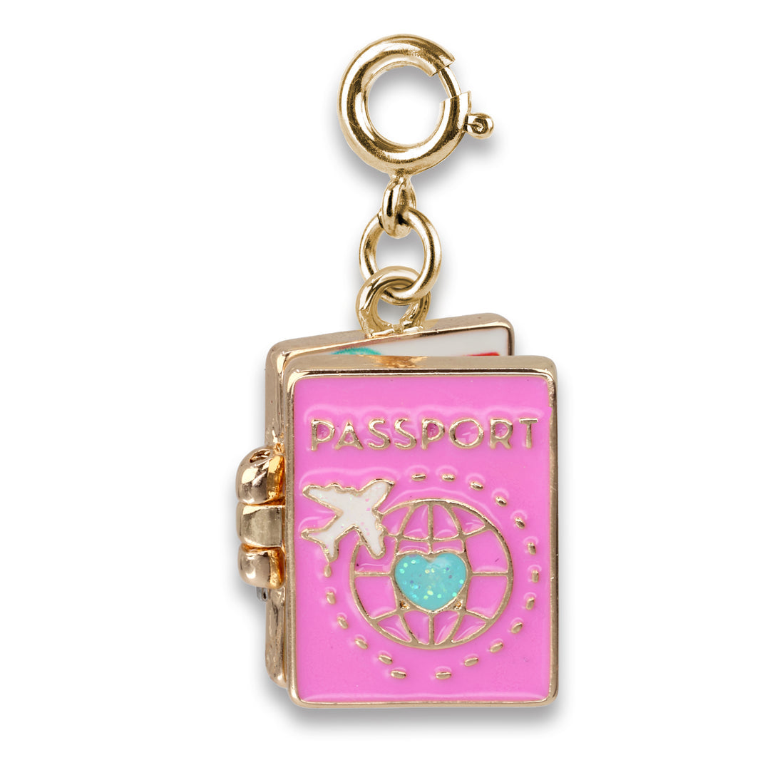 Gold Passport Charm - Persnickety Shop