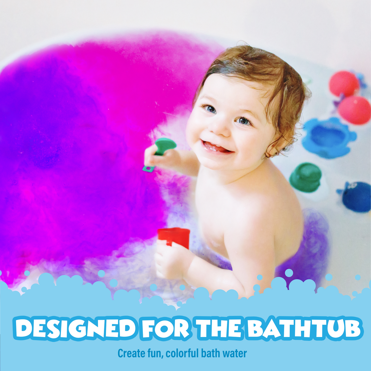 Tub Works® Bath Color Fizzies™, 150 Count