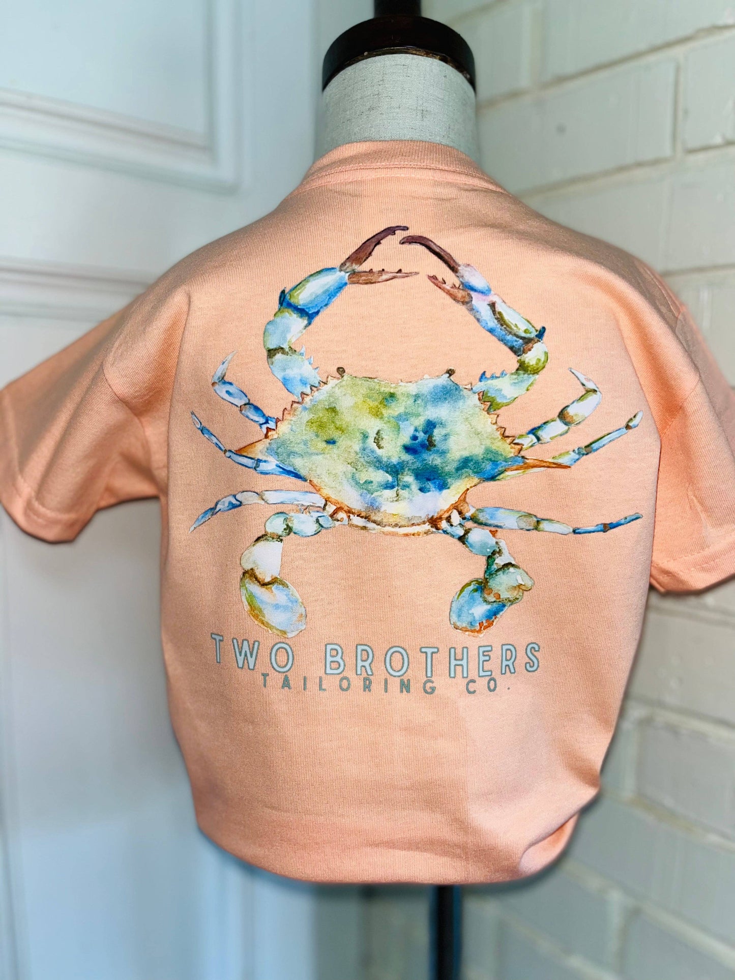 WATERCOLOR CRAB TEE: YM (8/10) - Persnickety Shop