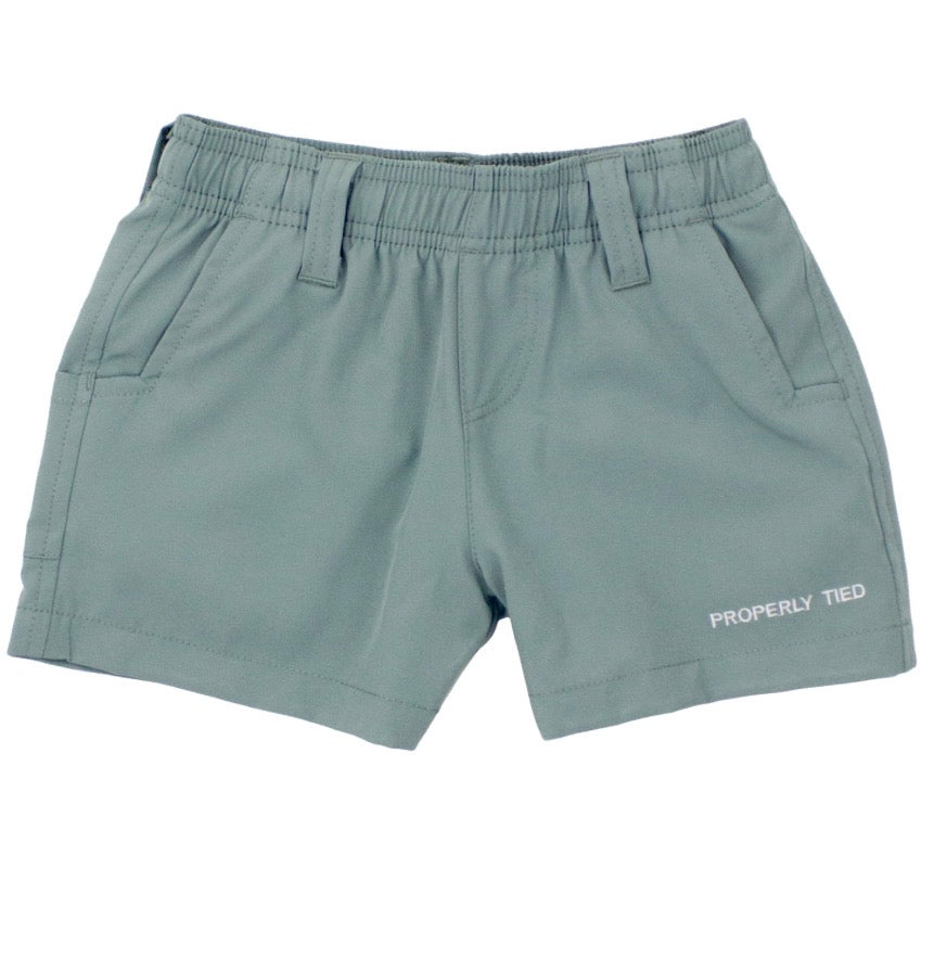 Properly Tied Boys Pintail Short Moss - Persnickety Shop