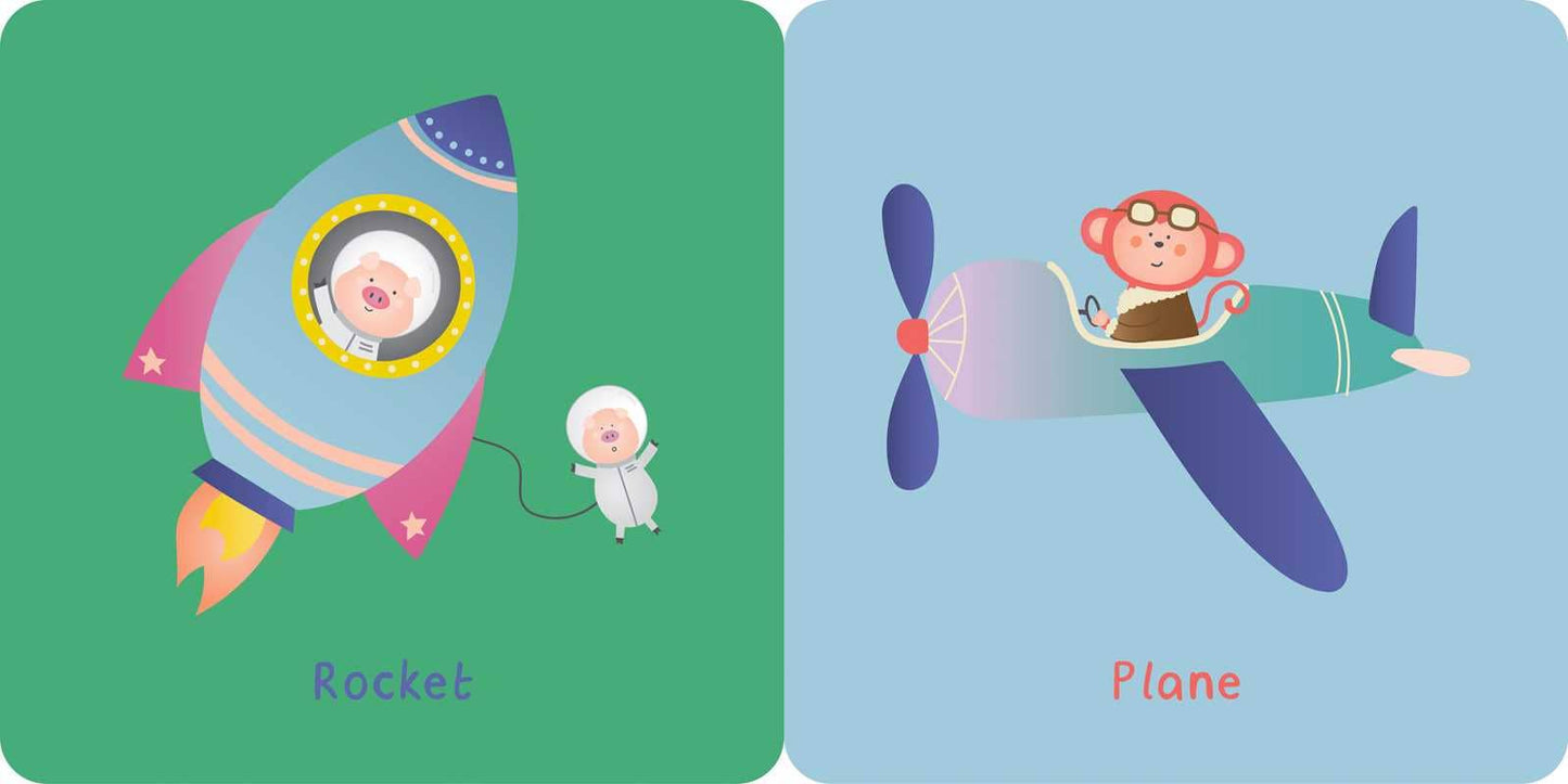 Vehicles: My First Rattle Book by: Board Books; 8 pages / English - Persnickety Shop