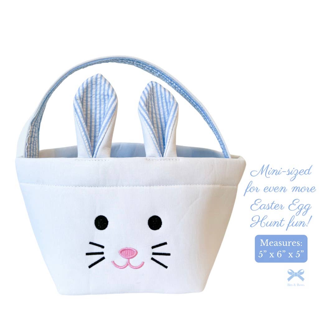 Bitty Bunny Basket, Blue - Persnickety Shop