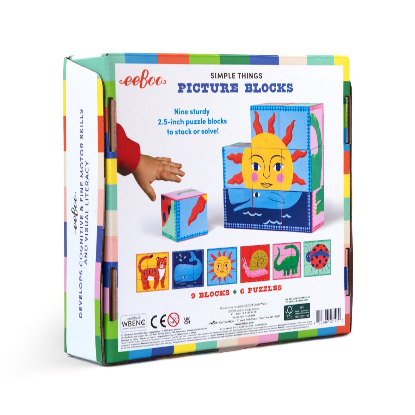 Eeboo Simple Things Picture Blocks - Persnickety Shop