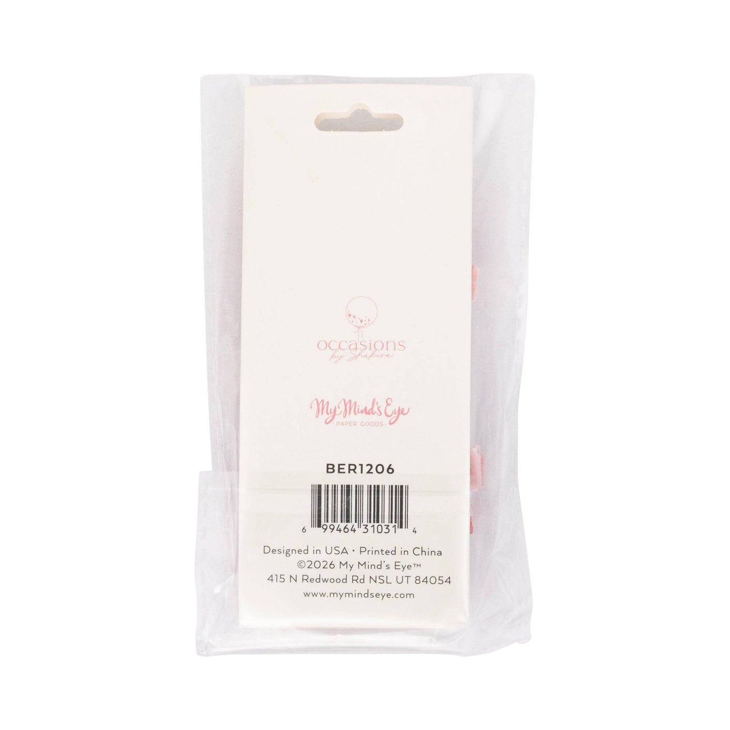 BER1206 - Occasions Beary Loved Hair Clips - Persnickety Shop