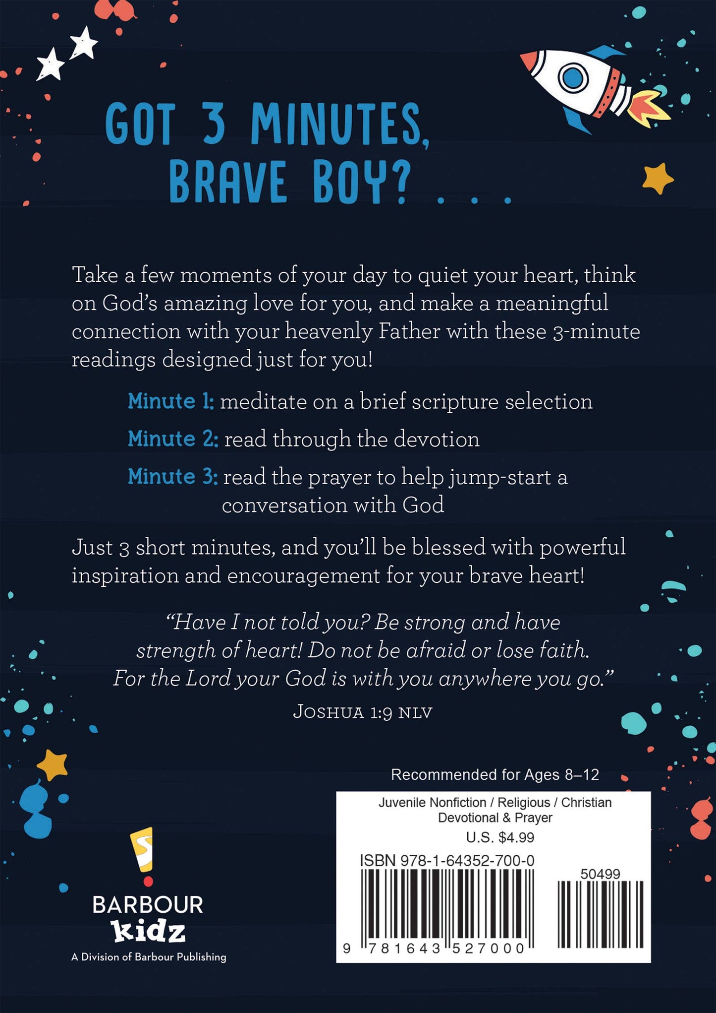 3-Minute Devotions for Brave Boys - Persnickety Shop
