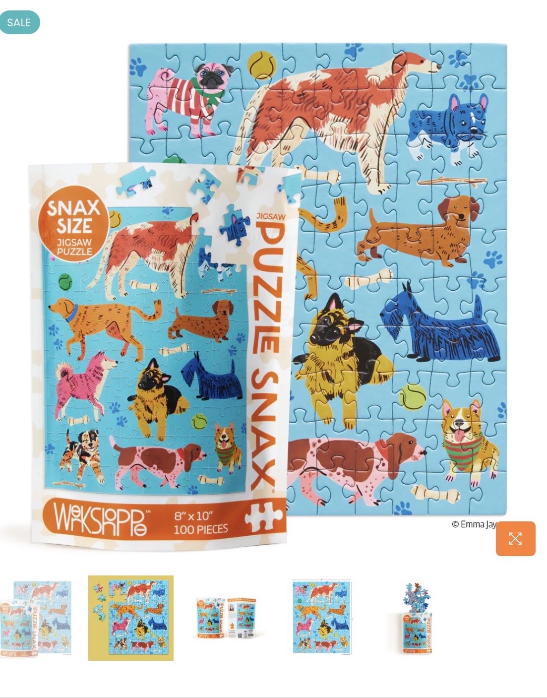 Pooches Playtime 100 Piece Jigsaw Puzzle - Persnickety Shop