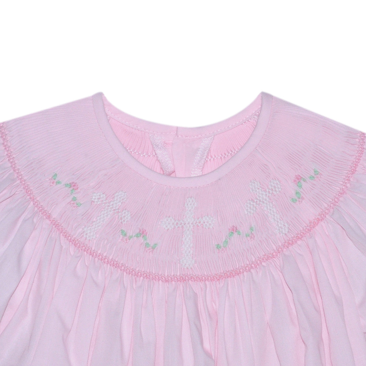 Pink Savannah Bishop Dress -Cross - Persnickety Shop