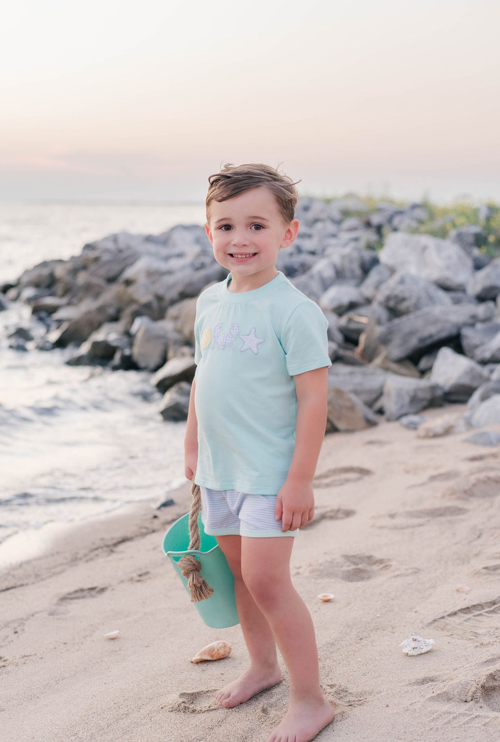 Trotter Street Kids Under the Sea Short Set - Persnickety Shop
