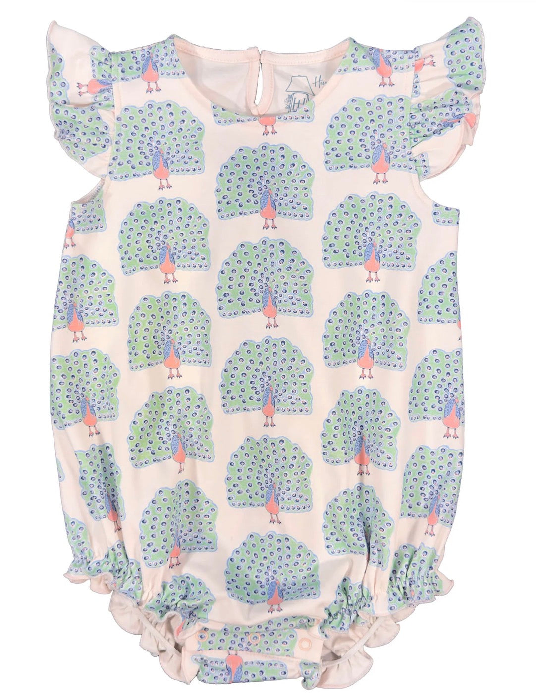 Heyward House Girls Sleeveless Classic Bubble Pretentious Peacock - Persnickety Shop