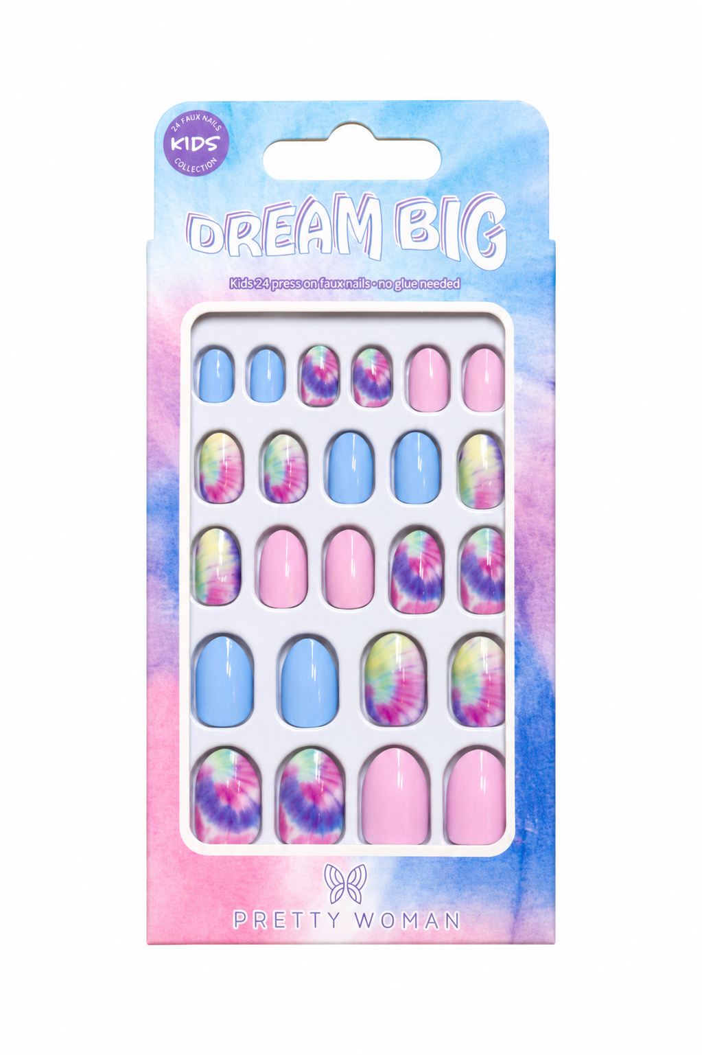 DREAM BIG GIRLS PRESS ON NAILS
