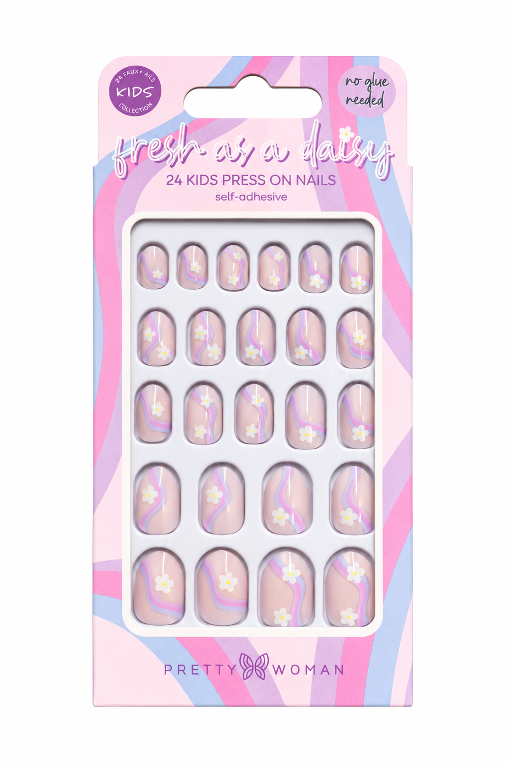 FRESH AS A DAISY PRESS ON NAILS FOR KIDS