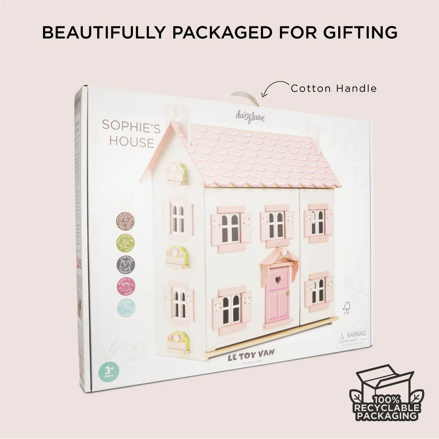 LE TOY VAN Sophie's Wooden Dolls House - Persnickety Shop
