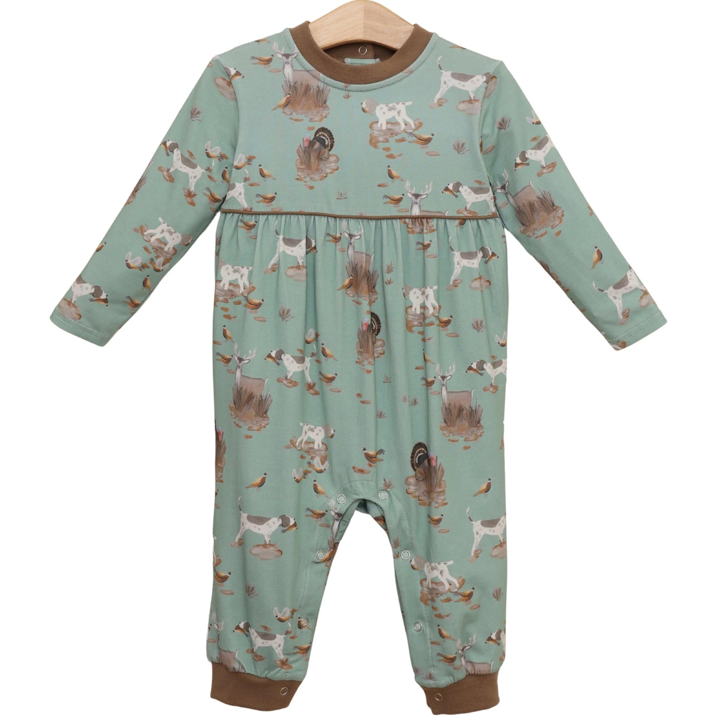 *PRE ORDER* Jellybean by smock candy Heritage Hunt Patrick Romper