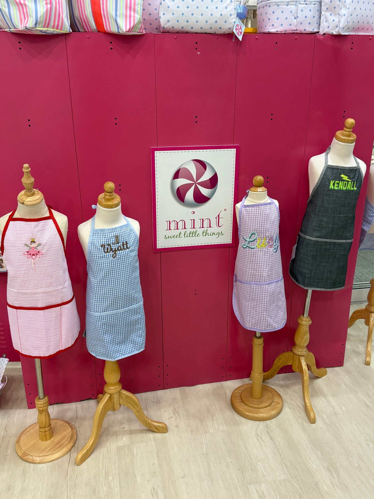 Oh! Mint Skipper Seersucker Art Smock For Kids - Persnickety Shop