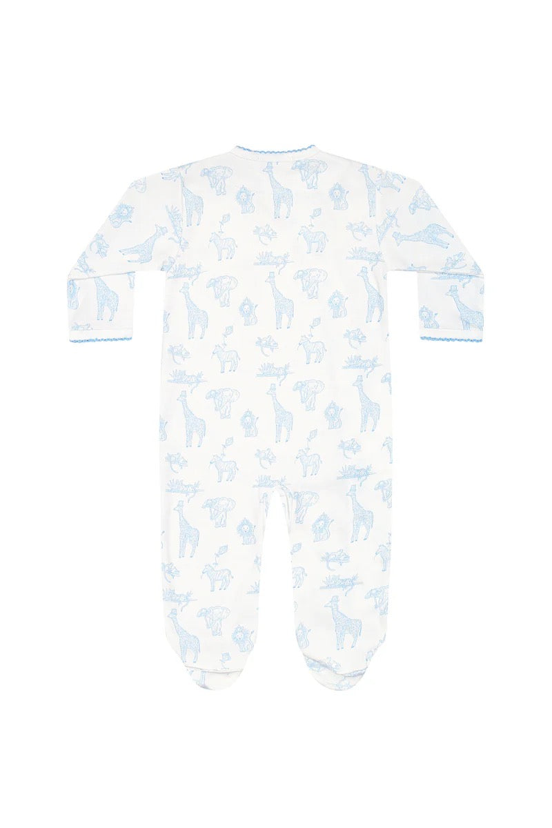 Nellapima Blue Safari Crossover Footie