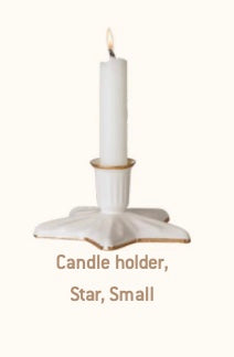 Maileg Candle holder, Star, Small