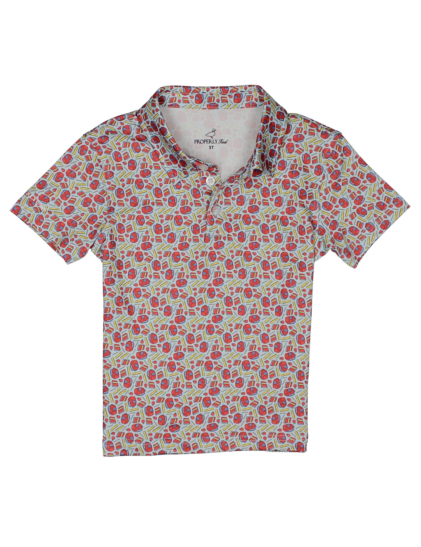 Properly Tied Boys Inlet Polo Classroom - Persnickety Shop