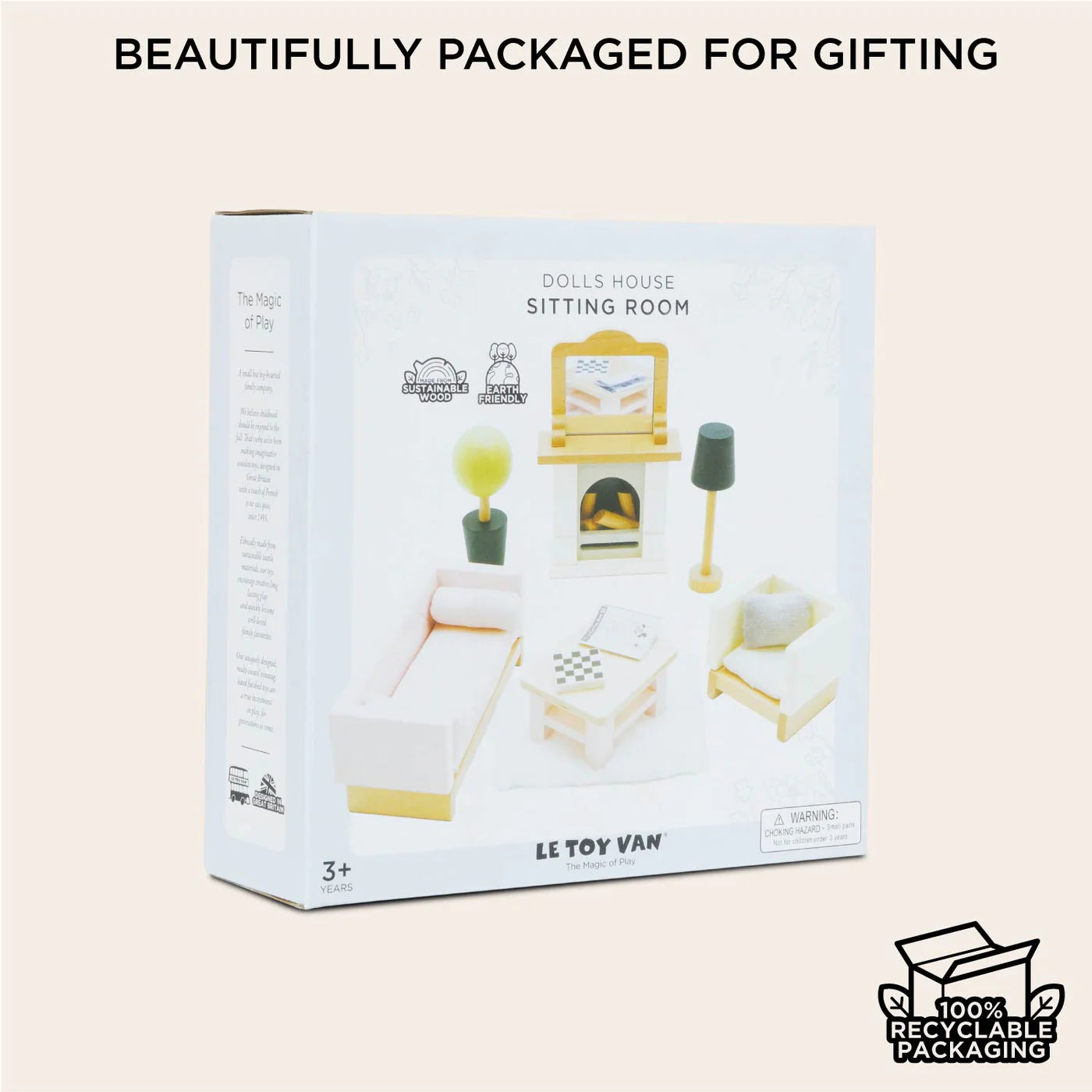 LE TOY VAN Doll House Sitting Room Furniture Set - Persnickety Shop