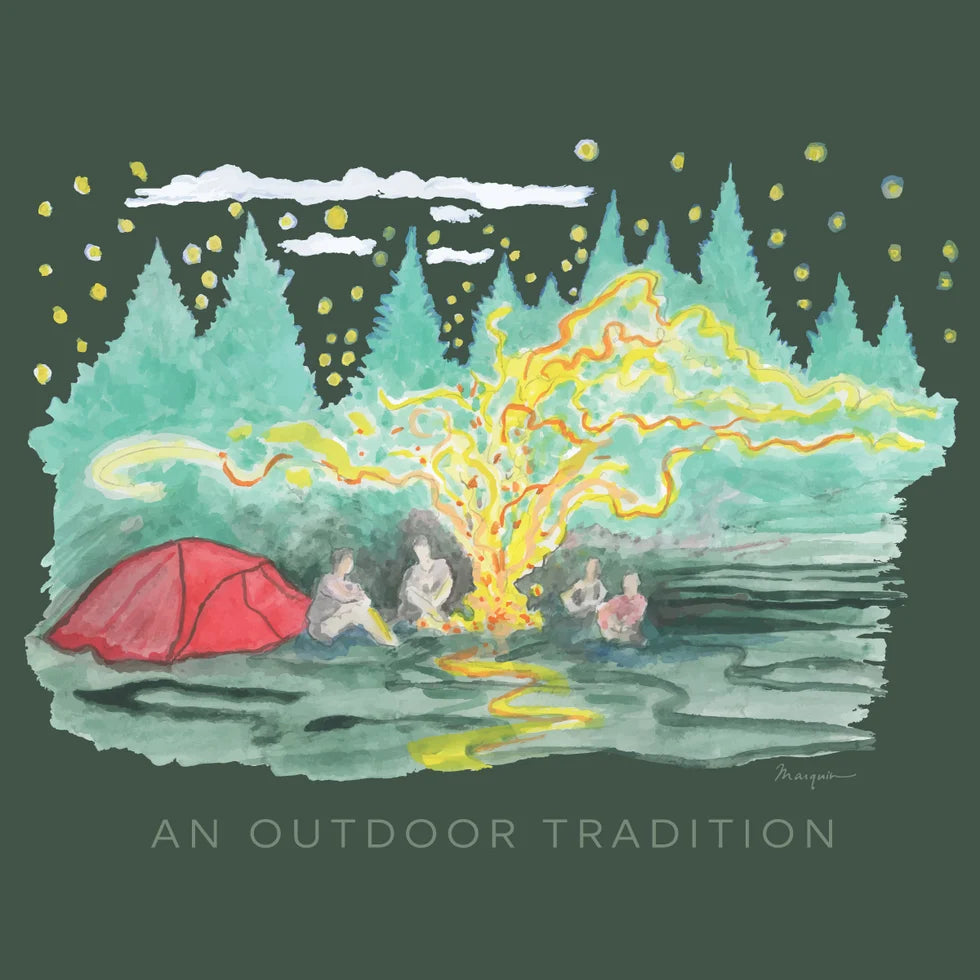 PRODOH Kid's Long Sleeve Pro Performance T-Shirt in Camping Green