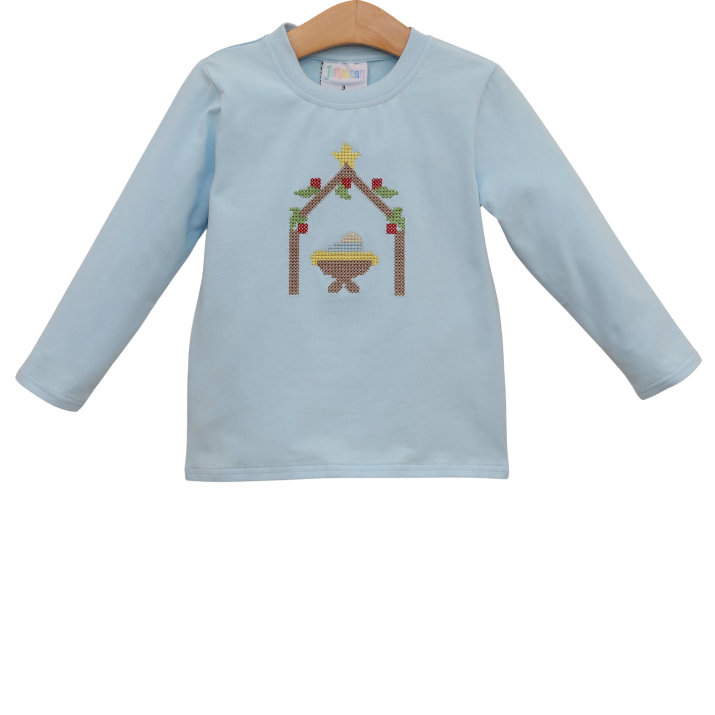*PRE ORDER* Away In A Manger Shirt Jellybean by Smock Candy