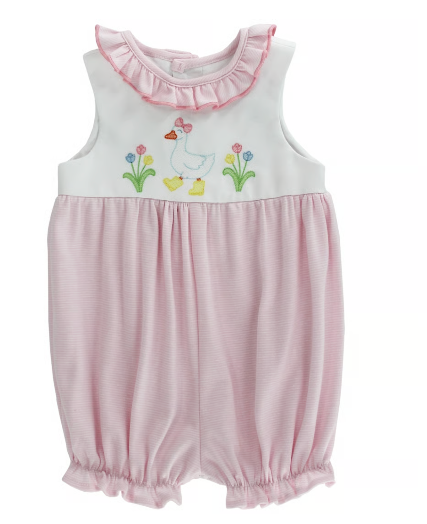 The Bailey Boys GOOSE IN BOOTS-ROMPER SHORT KNIT - Persnickety Shop