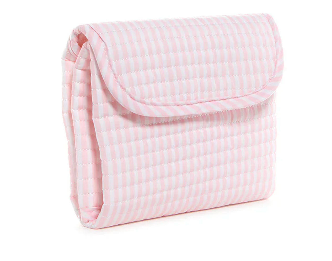 Quilted Changing Mat Pimlico Stripe Light Pink by TRVL