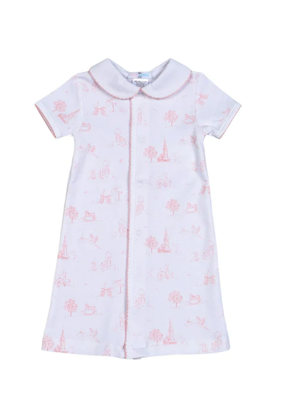 Baby Loren PINK BABY TOILE PIMA BABY DGOWN