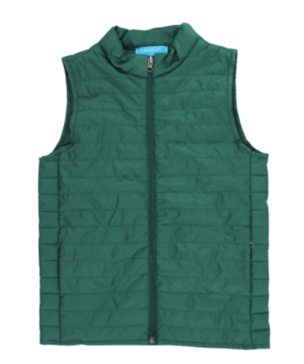 PRE-ORDER Bailey Boys QUILTED VEST-FOREST