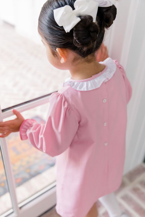 PRE-ORDER The Proper Peony Blushing Bow Dress