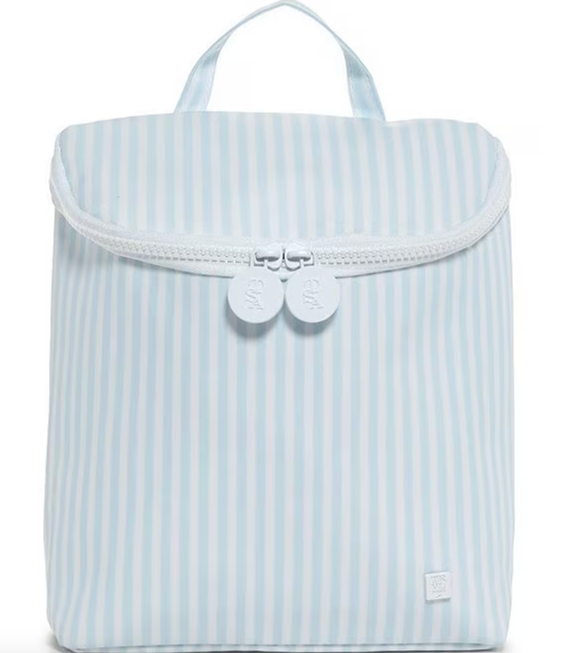TRVL TAKE AWAY INSULATED LUNCH BAG - PIMLICO STRIPE BLUE