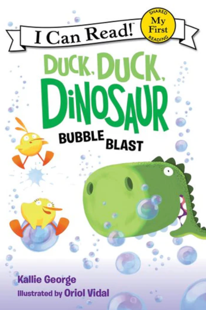 Duck, Duck, Dinosaur: Bubble Blast By Kallie George Paperback