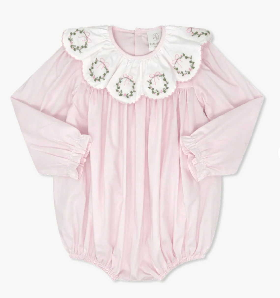 Chloe Bubble Blessings Pink Batiste, Wreaths