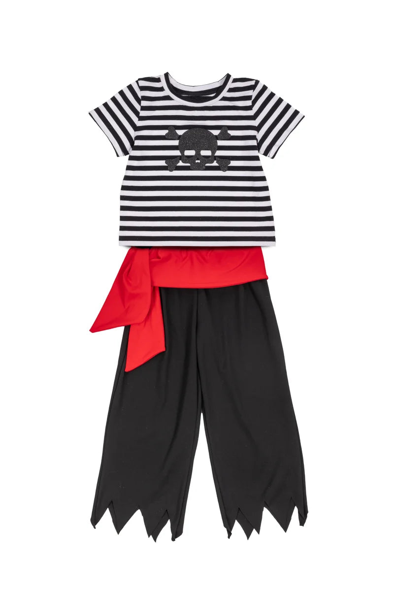 Great Pretenders Pirate Mate Shirt with Pant & Sash, 3/4
