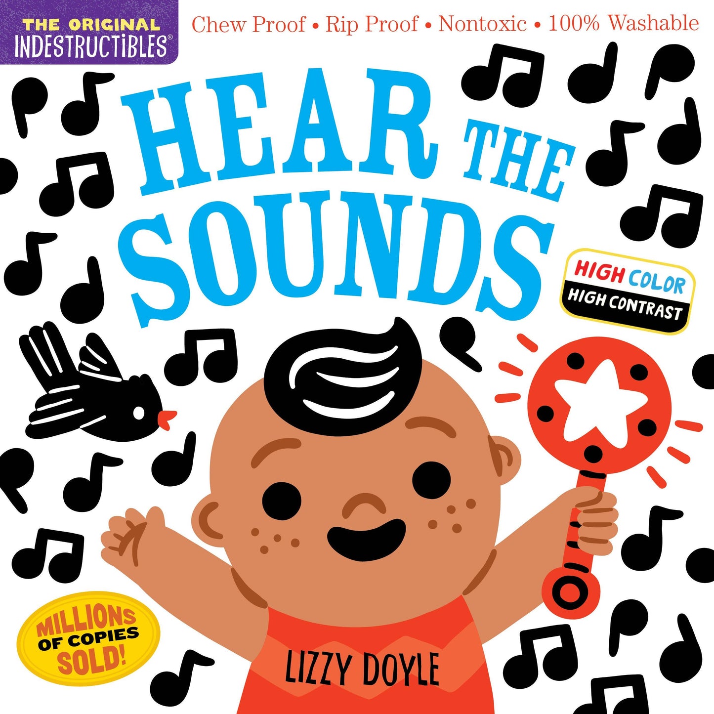 Indestructibles: Hear the Sounds (High Color High Contrast): Trade Paperback